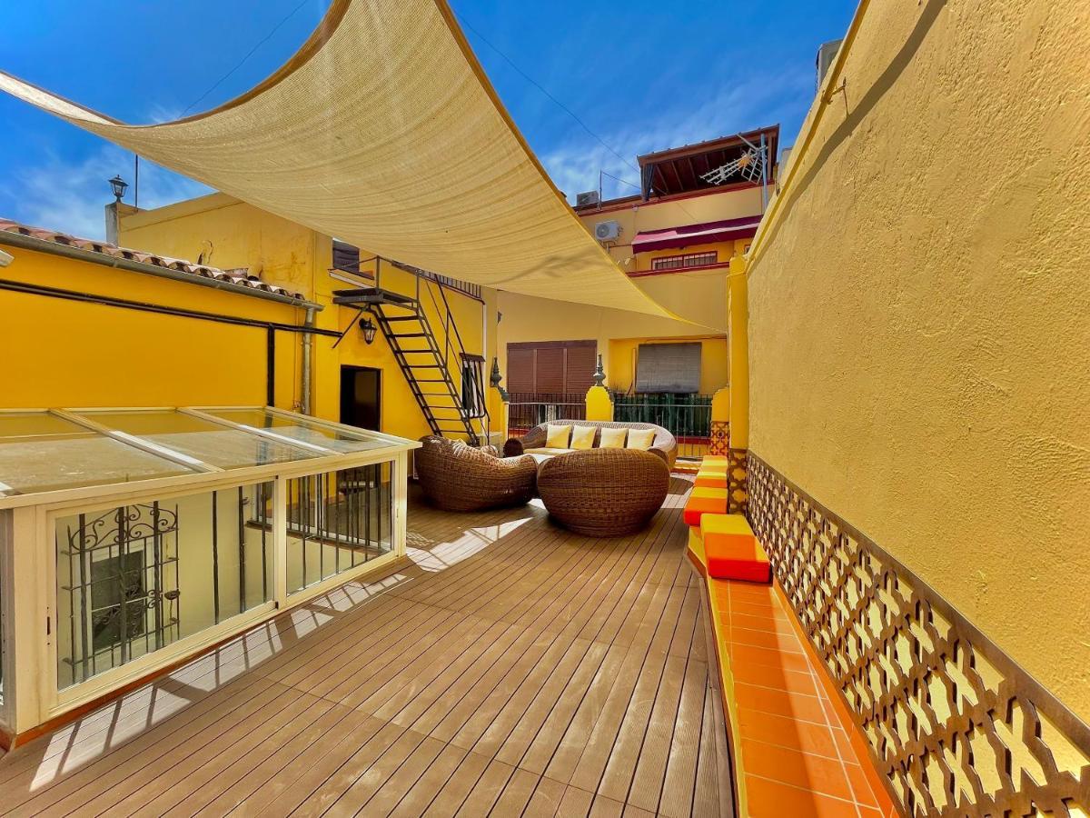 House -Rooftop&Jacuzzi -StayinSevilla Exteriör bild