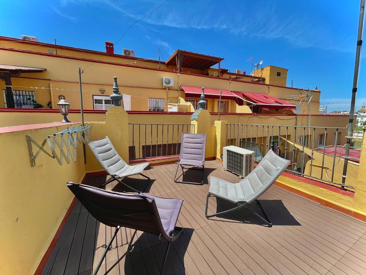 House -Rooftop&Jacuzzi -StayinSevilla Exteriör bild